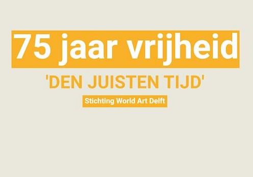 Kunst expositie Geuzenmaand 2020 op reis naar WAD te Delft